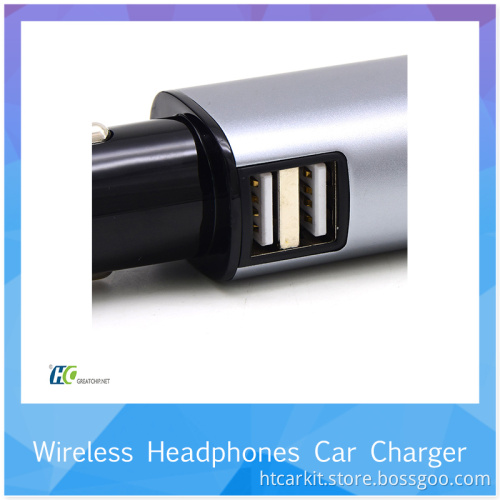 Bluetooth Earpiece with Car Charger best Noise Cancelling for Mobile Phone